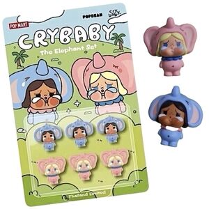 Crybaby The Elephant Set Thailand Limited Edition Pop Beans